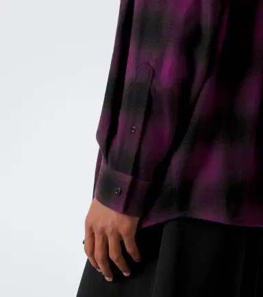 Balenciaga Checked wool-blend overshirt | Thumbnail 5