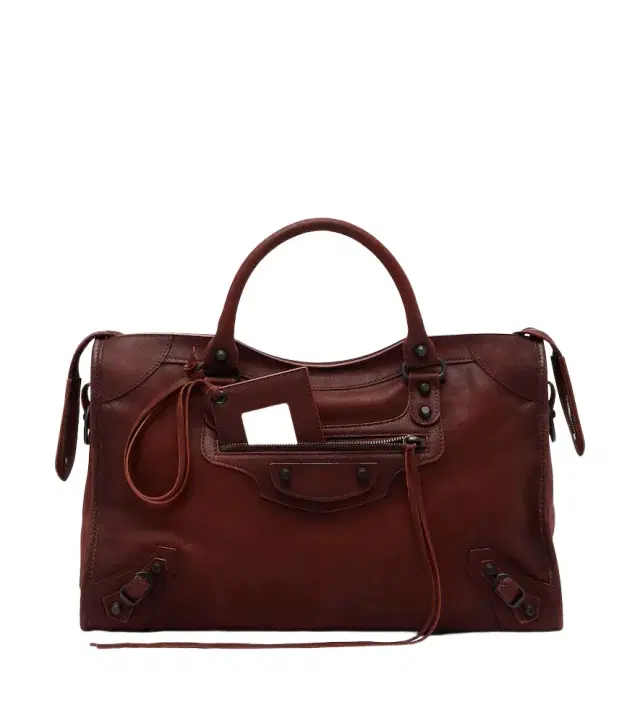 Le City Medium leather top-handle bag