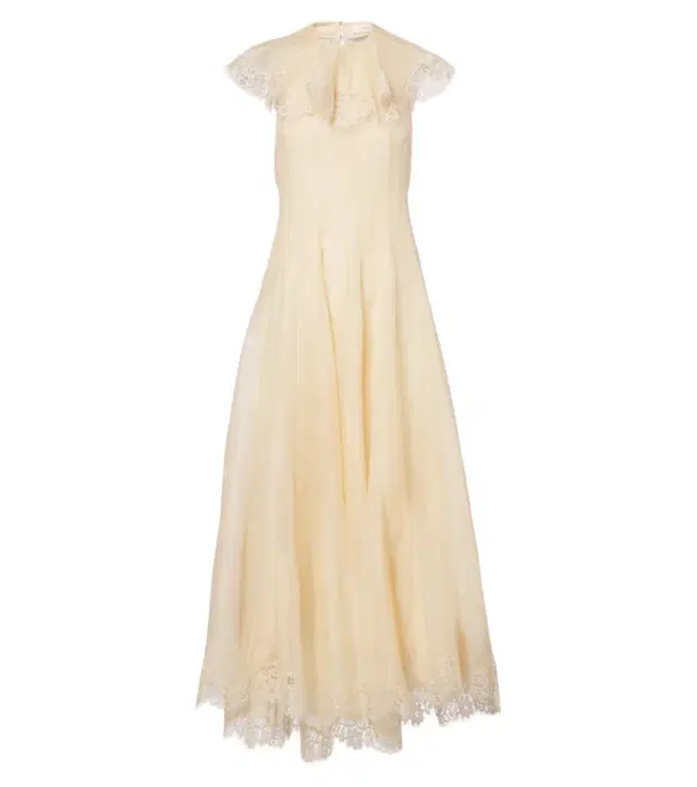 Zimmermann Ascent Flutter linen and silk cocktail dress