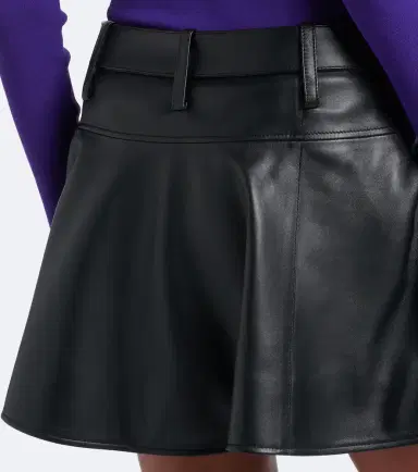 Loewe Belted leather miniskirt | Thumbnail 3