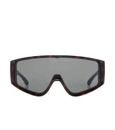 Saint Laurent Logo Lettering shield sunglasses | Thumbnail 1 Saint Laurent Logo Lettering shield sunglasses | Thumbnail 1