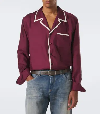 Dolce & Gabbana Silk satin shirt | Thumbnail 7