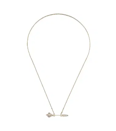 Yvonne Léon Yvonne Léon Python 9kt gold and enamel pendant necklace with diamonds | Thumbnail 1