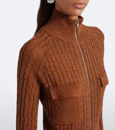 Aya Muse Eora knitted cotton and silk minidress | Thumbnail 2