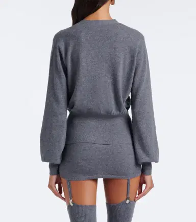 Aya Muse Costa wool and cashmere-blend cardigan | Thumbnail 3