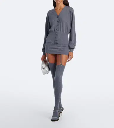 Aya Muse Costa wool and cashmere-blend cardigan | Thumbnail 4