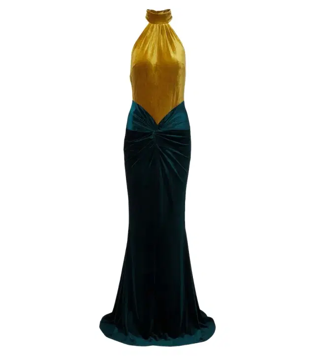 Retrofête Goleta velvet gown