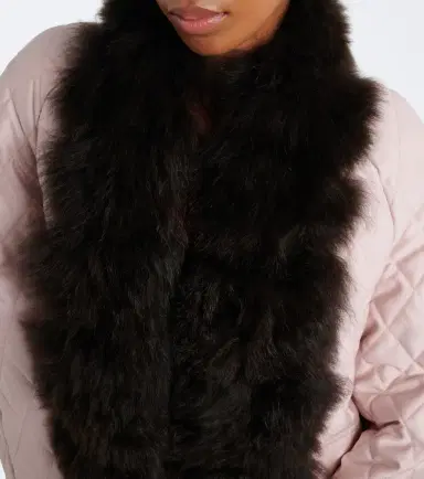 Jacques Wei Quilted shearling-trimmed coat | Thumbnail 3 Jacques Wei Quilted shearling-trimmed coat | Thumbnail 3