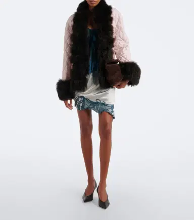 Jacques Wei Quilted shearling-trimmed coat | Thumbnail 6 Jacques Wei Quilted shearling-trimmed coat | Thumbnail 6