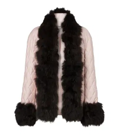 Jacques Wei Quilted shearling-trimmed coat | Thumbnail 1 Jacques Wei Quilted shearling-trimmed coat | Thumbnail 1