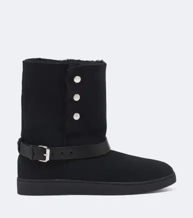 Isabel Marant Nolyz shearling-lined suede ankle boots | Thumbnail 3