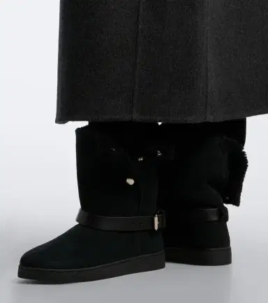 Isabel Marant Nolyz shearling-lined suede ankle boots | Thumbnail 5