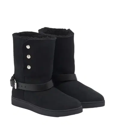 Isabel Marant Nolyz shearling-lined suede ankle boots | Thumbnail 1