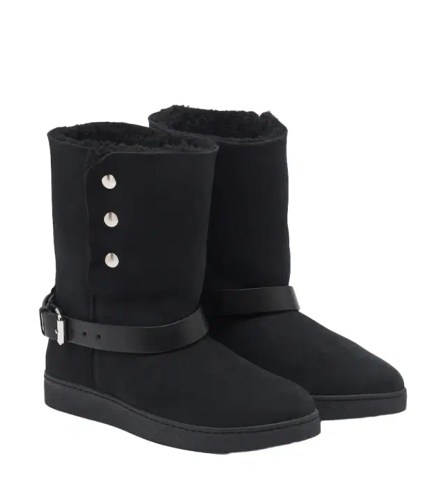 Isabel Marant Nolyz shearling-lined suede ankle boots