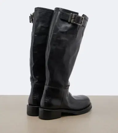 Balenciaga Leather biker boots | Thumbnail 2