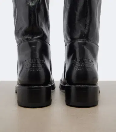 Balenciaga Leather biker boots | Thumbnail 3