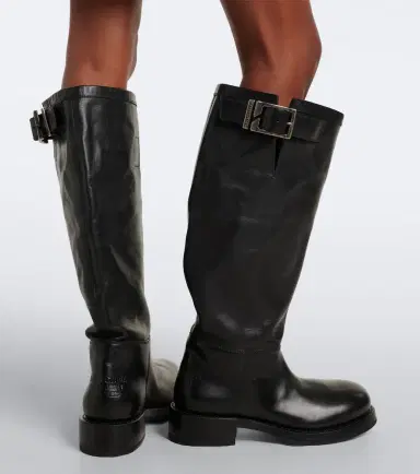 Balenciaga Leather biker boots | Thumbnail 5