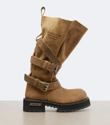 Balenciaga Venom suede biker boots | Thumbnail 4 Balenciaga Venom suede biker boots | Thumbnail 4
