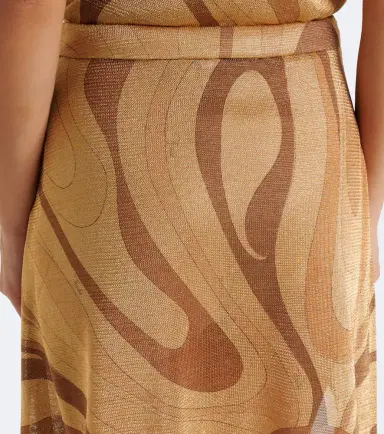 PUCCI Marmo Lurex voile miniskirt | Thumbnail 2