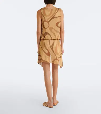 PUCCI Marmo Lurex voile miniskirt | Thumbnail 4
