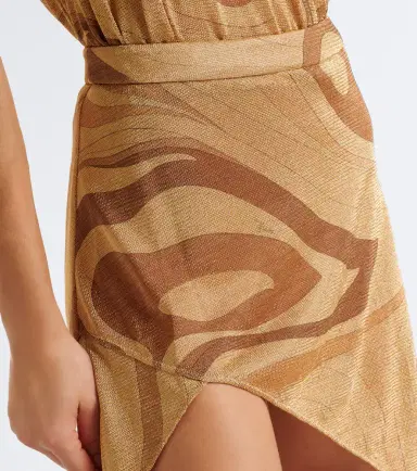 PUCCI Marmo Lurex voile miniskirt | Thumbnail 5