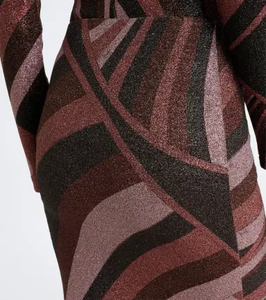 PUCCI Iride Lurex jersey pencil skirt | Thumbnail 5