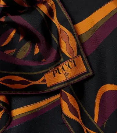 PUCCI Fiamme and Nawaho silk twill scarf | Thumbnail 2
