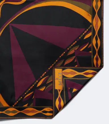 PUCCI Fiamme and Nawaho silk twill scarf | Thumbnail 3