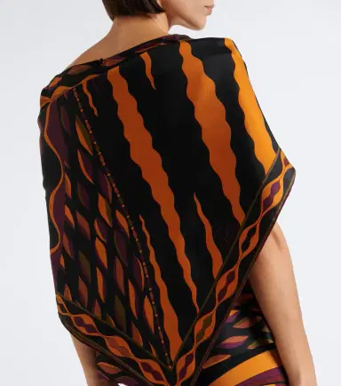 PUCCI Fiamme and Nawaho silk twill scarf | Thumbnail 6