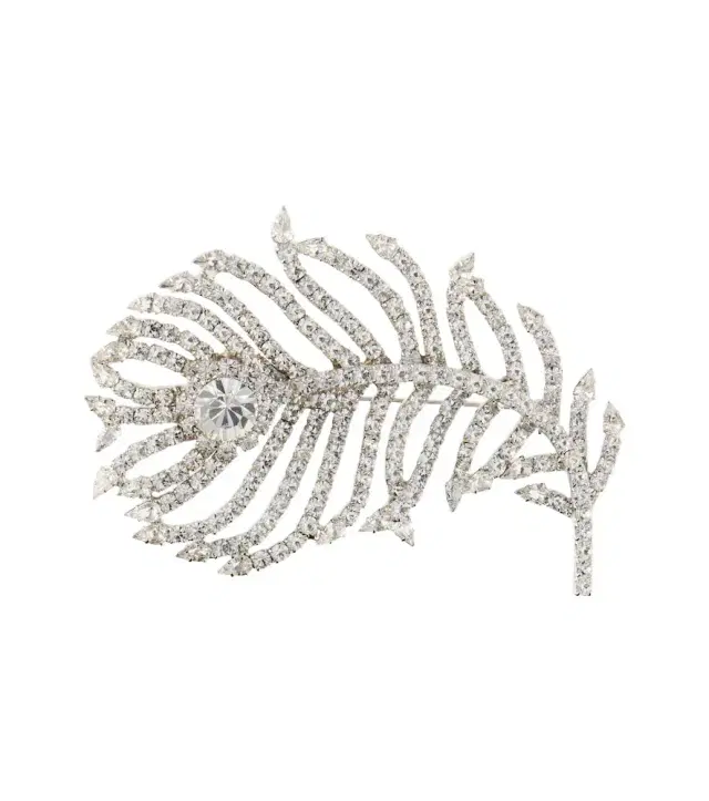 Jennifer Behr Pluma embellished brooch