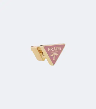 Prada Triangle enamel earrings | Thumbnail 2
