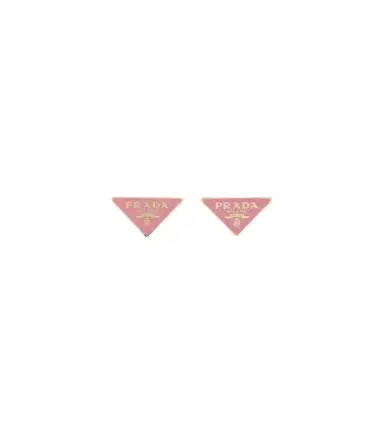 Prada Triangle enamel earrings | Thumbnail 1