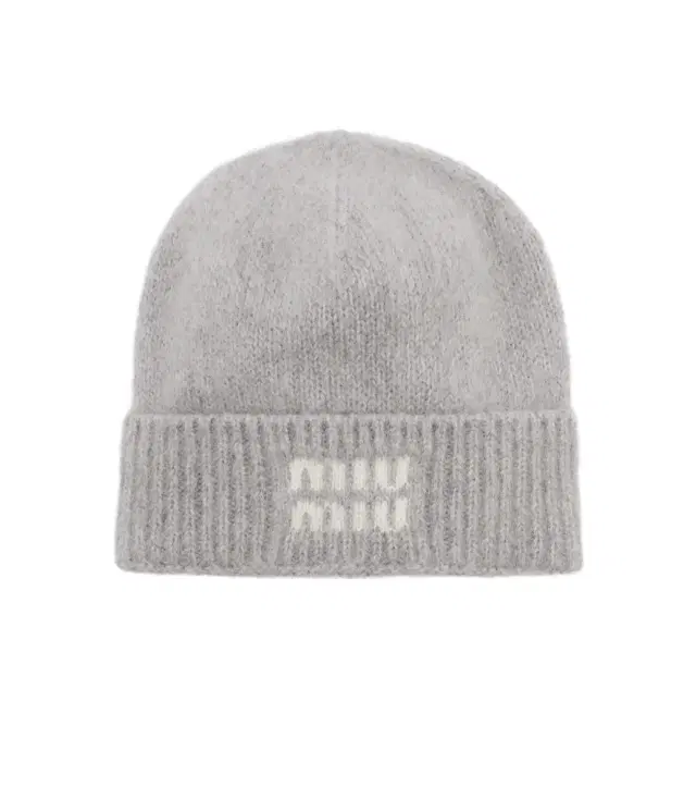 Logo mohair-blend beanie