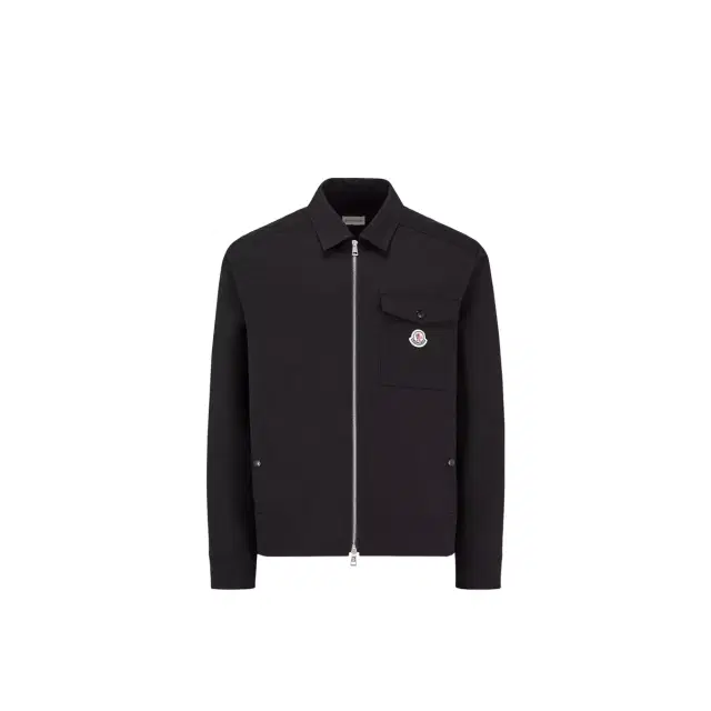 Moncler Cotton Blend Gabardine Shirt Jacket
