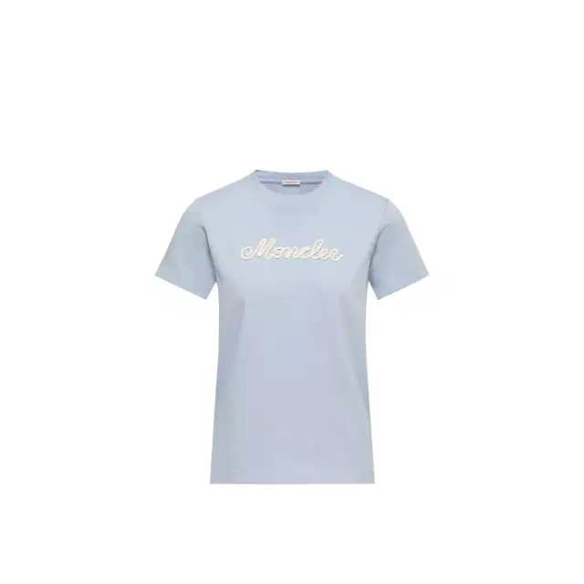 Moncler Logo Embroidery Cotton T-shirt