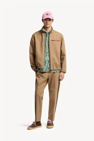 Moncler Fourioun Cotton Blend Short Jacket | Thumbnail 3