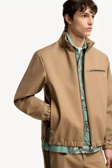 Moncler Fourioun Cotton Blend Short Jacket | Thumbnail 7