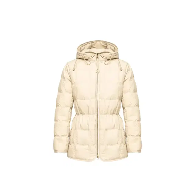 Moncler Cygnet Hooded Short Down Jacket