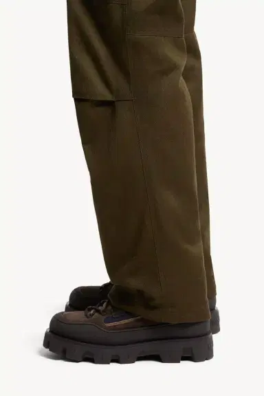 Moncler Grenoble Straight Leg Cotton Pants | Thumbnail 4 Moncler Grenoble Straight Leg Cotton Pants | Thumbnail 4