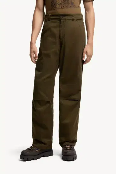 Moncler Grenoble Straight Leg Cotton Pants | Thumbnail 5 Moncler Grenoble Straight Leg Cotton Pants | Thumbnail 5