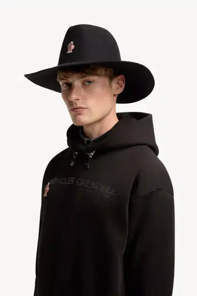 Moncler Grenoble Coordinates Logo Cotton Hoodie | Thumbnail 4 Moncler Grenoble Coordinates Logo Cotton Hoodie | Thumbnail 4