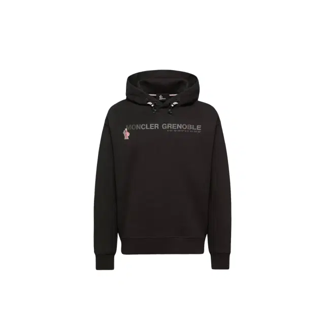 Moncler Grenoble Coordinates Logo Cotton Hoodie