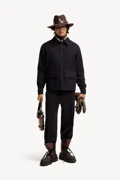 Moncler Grenoble Interlock Long Sleeve Shirt | Thumbnail 3