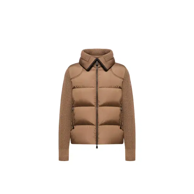 Moncler Grenoble Padded Wool Zip-up Cardigan