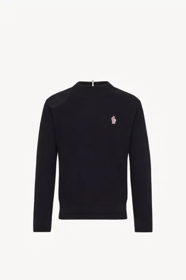 Moncler Grenoble Logo Wool Sweater | Thumbnail 2 Moncler Grenoble Logo Wool Sweater | Thumbnail 2