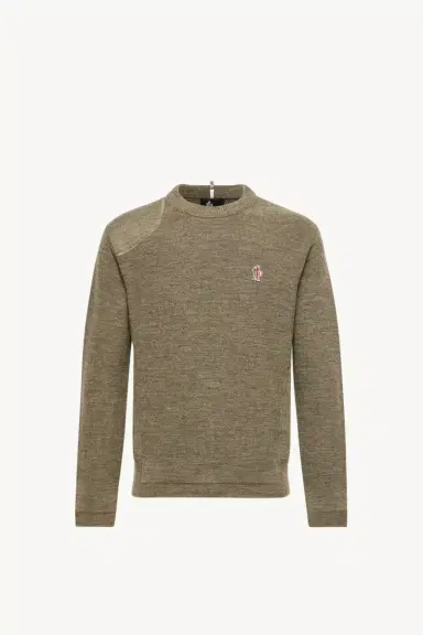 Moncler Grenoble Logo Wool Sweater | Thumbnail 2 Moncler Grenoble Logo Wool Sweater | Thumbnail 2