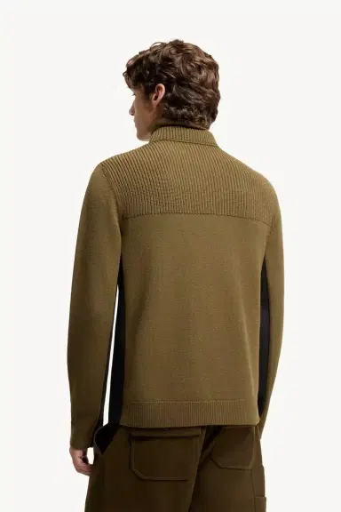 Moncler Grenoble Logo Wool Blend Turtleneck | Thumbnail 6