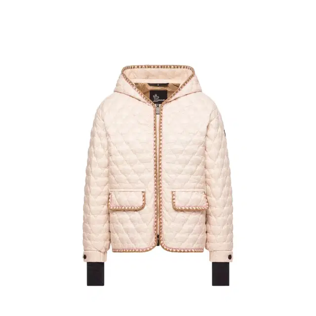Moncler Grenoble Valfassa Mountain Quilted Hooded Short Down Jacket