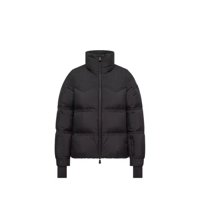 Moncler Grenoble Anglins Leaf Embroidered Hooded Insulated Ski Jacket