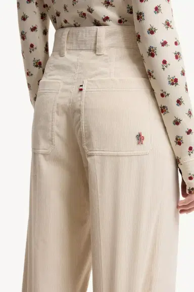 Moncler Grenoble Corduroy Wide Leg Pants | Thumbnail 7